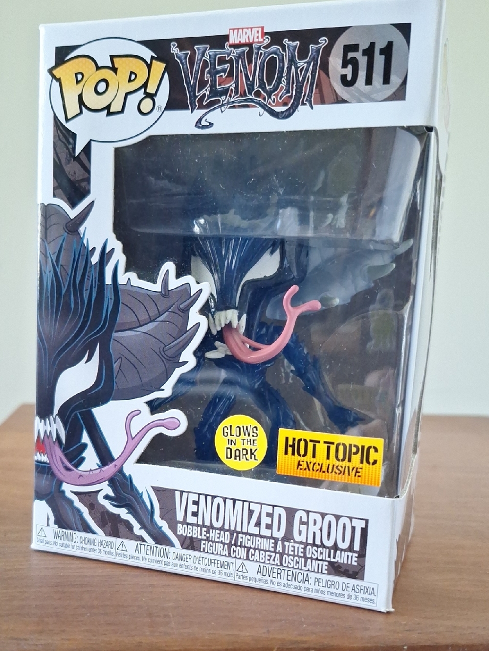 POP! Marvel Venomized Groot HT Exclusive NWT/NIB
